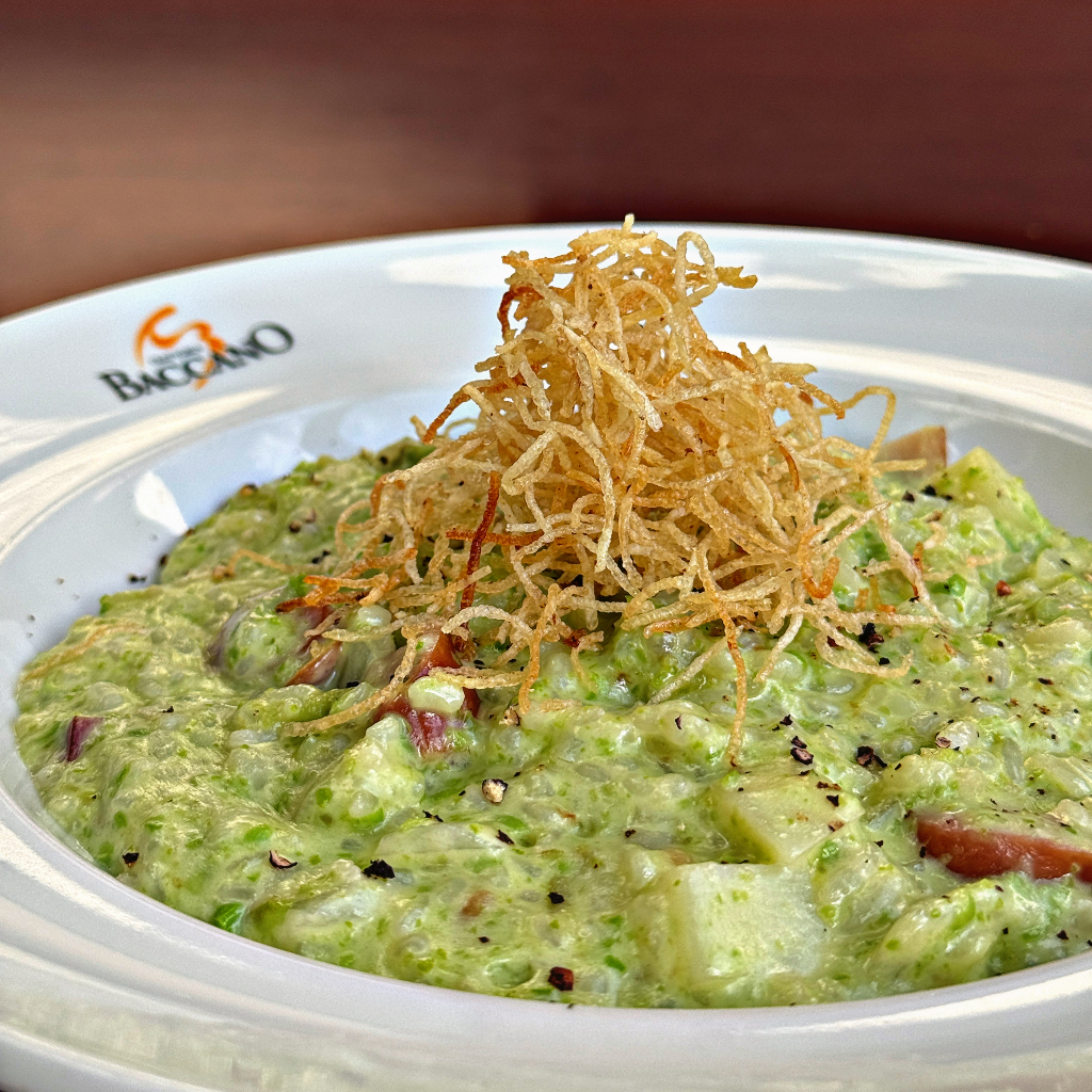 ジャガイモとタマネギのエルテンクリームリゾット