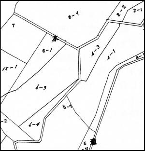 地籍調査前の地図