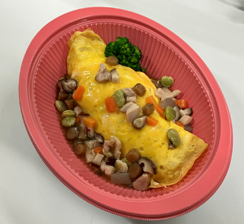 二本松ざくざく和風オムライス