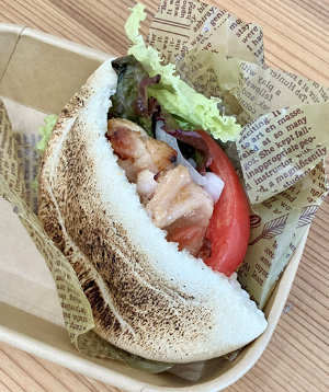 伊達鶏のベジピタパン