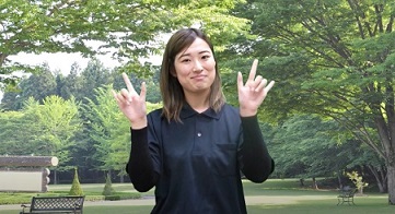 手話動画vol.13が表示された画面キャプチャ