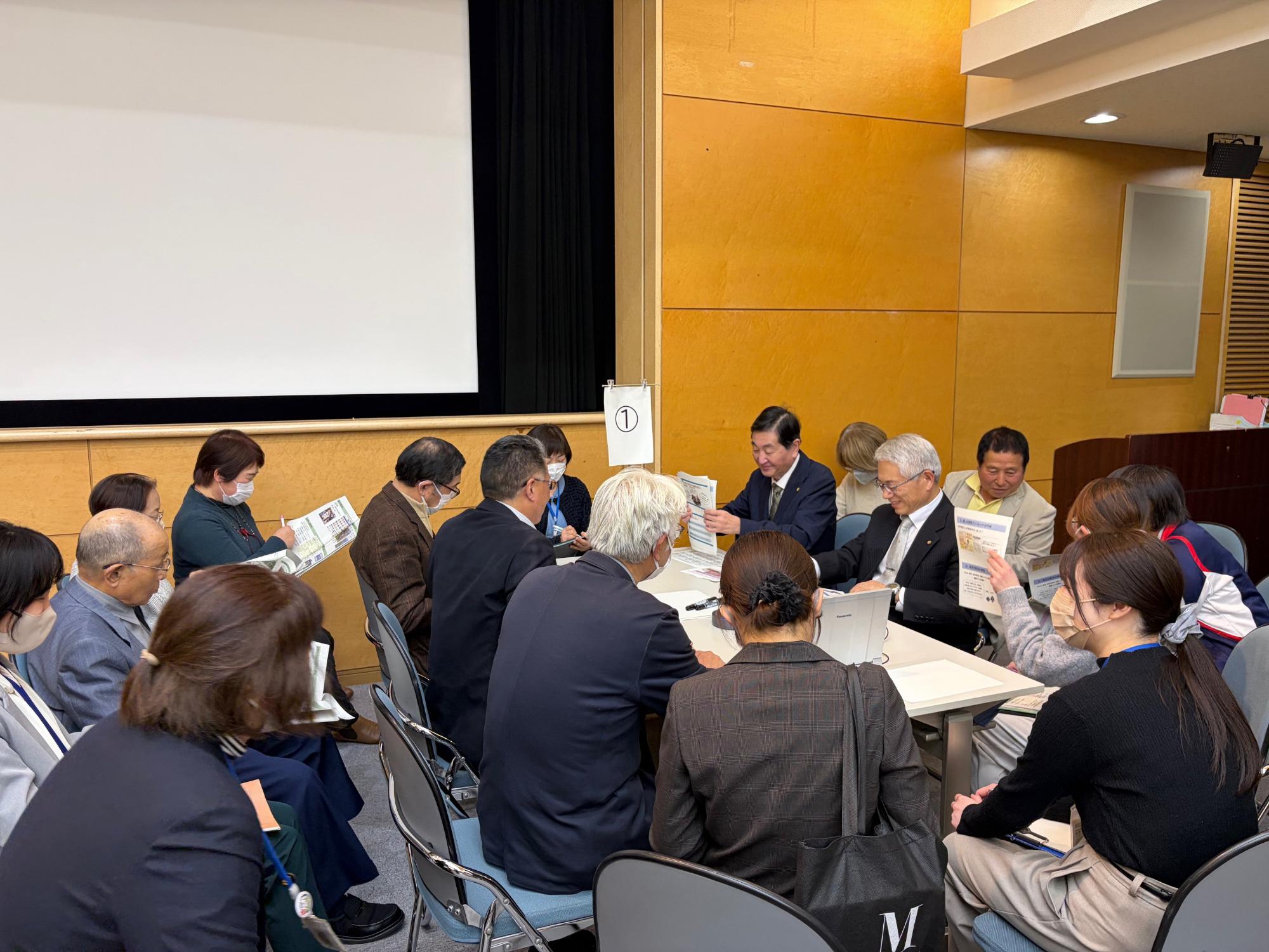 組織、団体同士の交流の様子