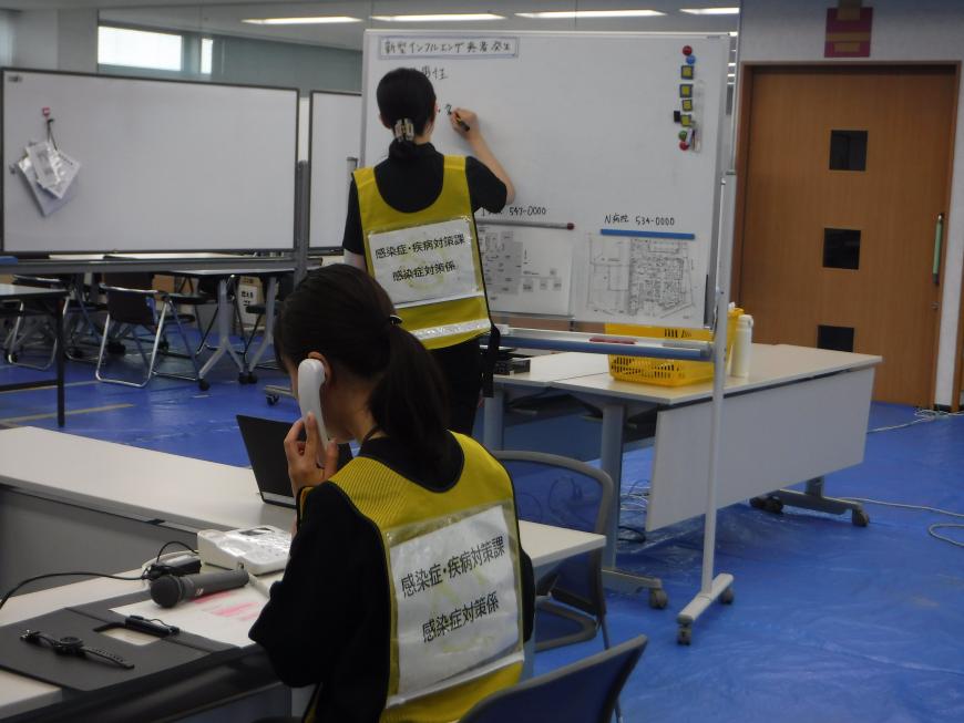 ロールプレイをしている様子