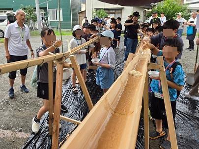 流しそうめん