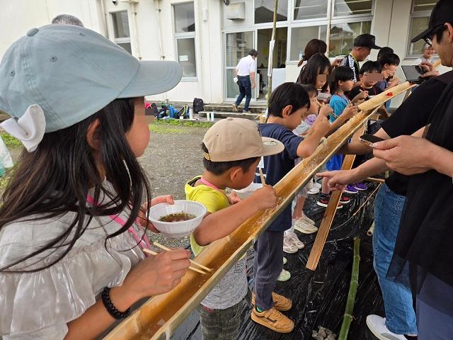 流しそうめん3