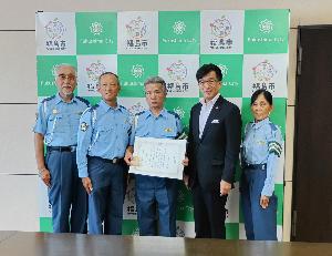 0725福島市交通教育専門員功労者表彰
