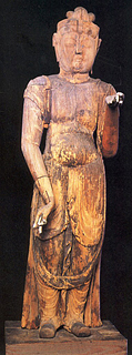 【県指定】木造聖観音菩薩立像の写真