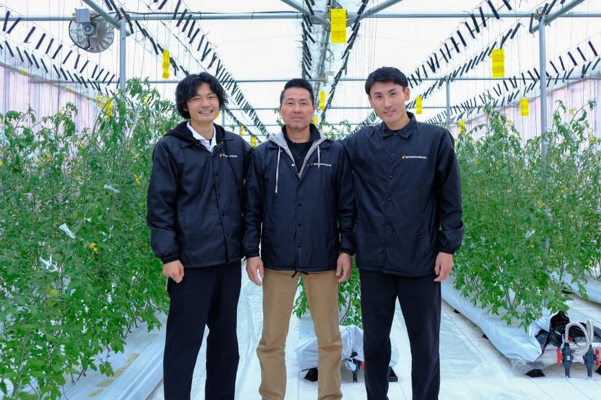 3人で