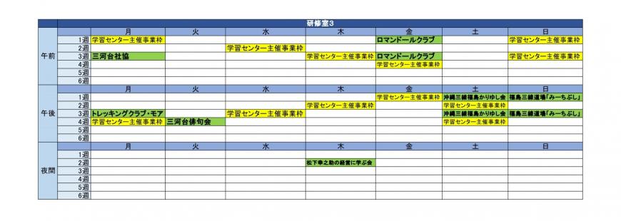 定期利用一覧4