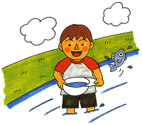 川や海の水がきれいになりますのイメージ