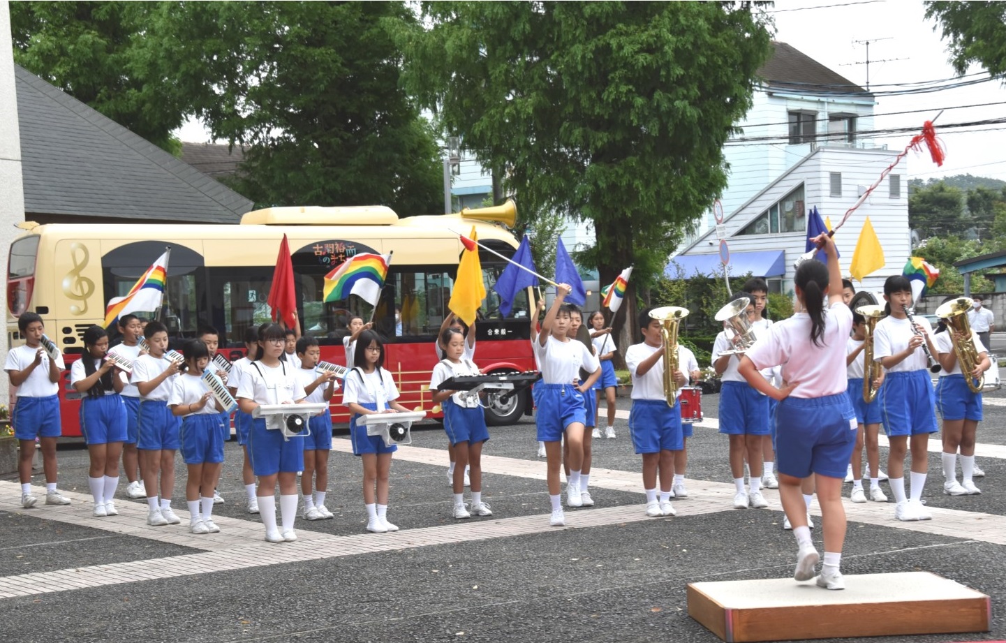 福島第三小学校生徒の皆さんによる演奏