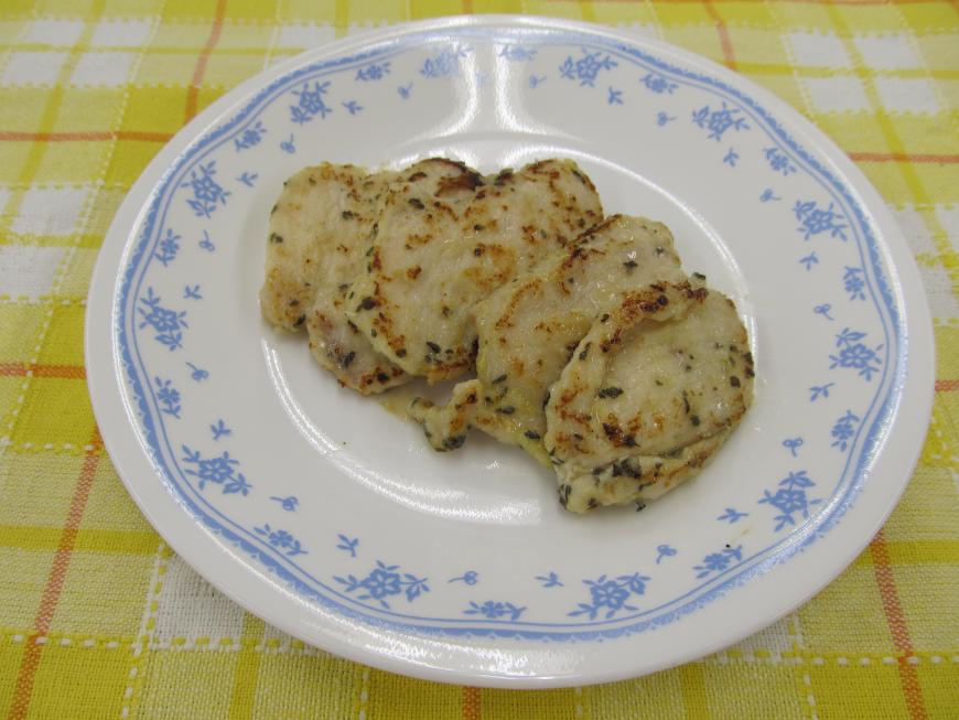 鶏肉のカレー風味焼きの完成写真