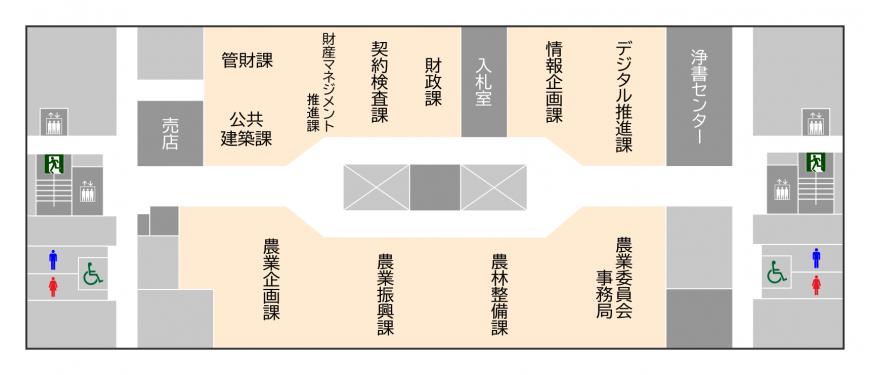 3階フロア案内図