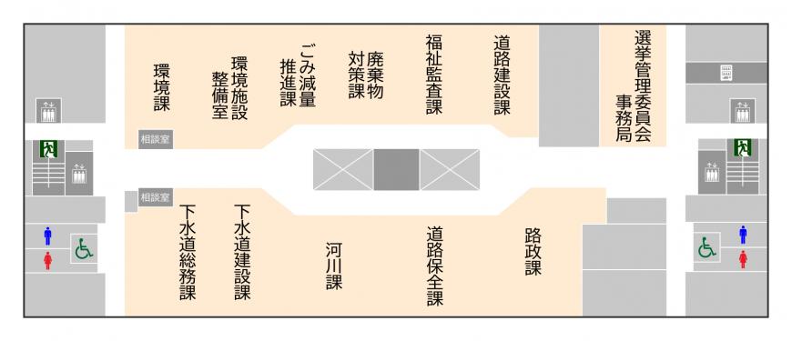 5階フロア案内図