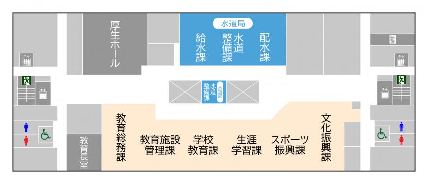 8階フロア案内図