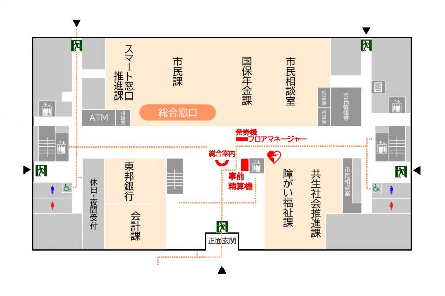 1階案内図