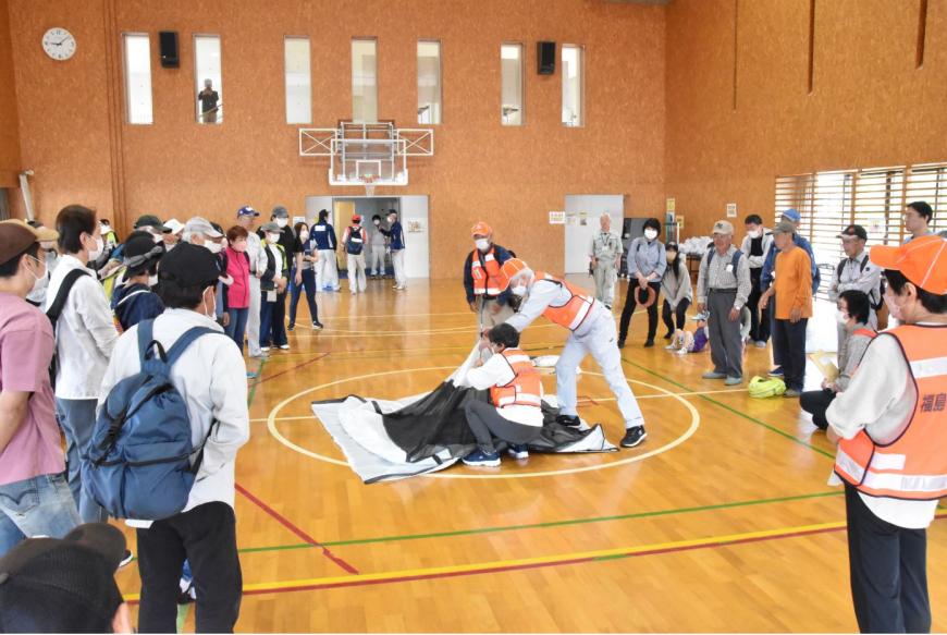 避難所開設訓練