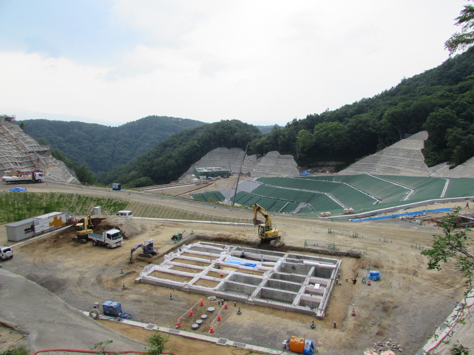 20210608管理棟建設状況