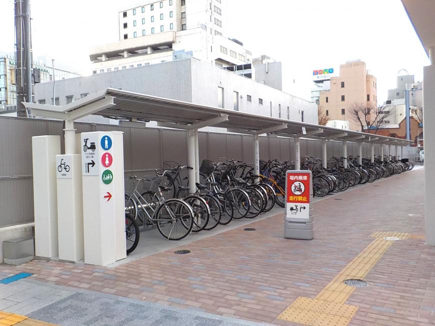 パセオ自転車駐車場・駐輪場