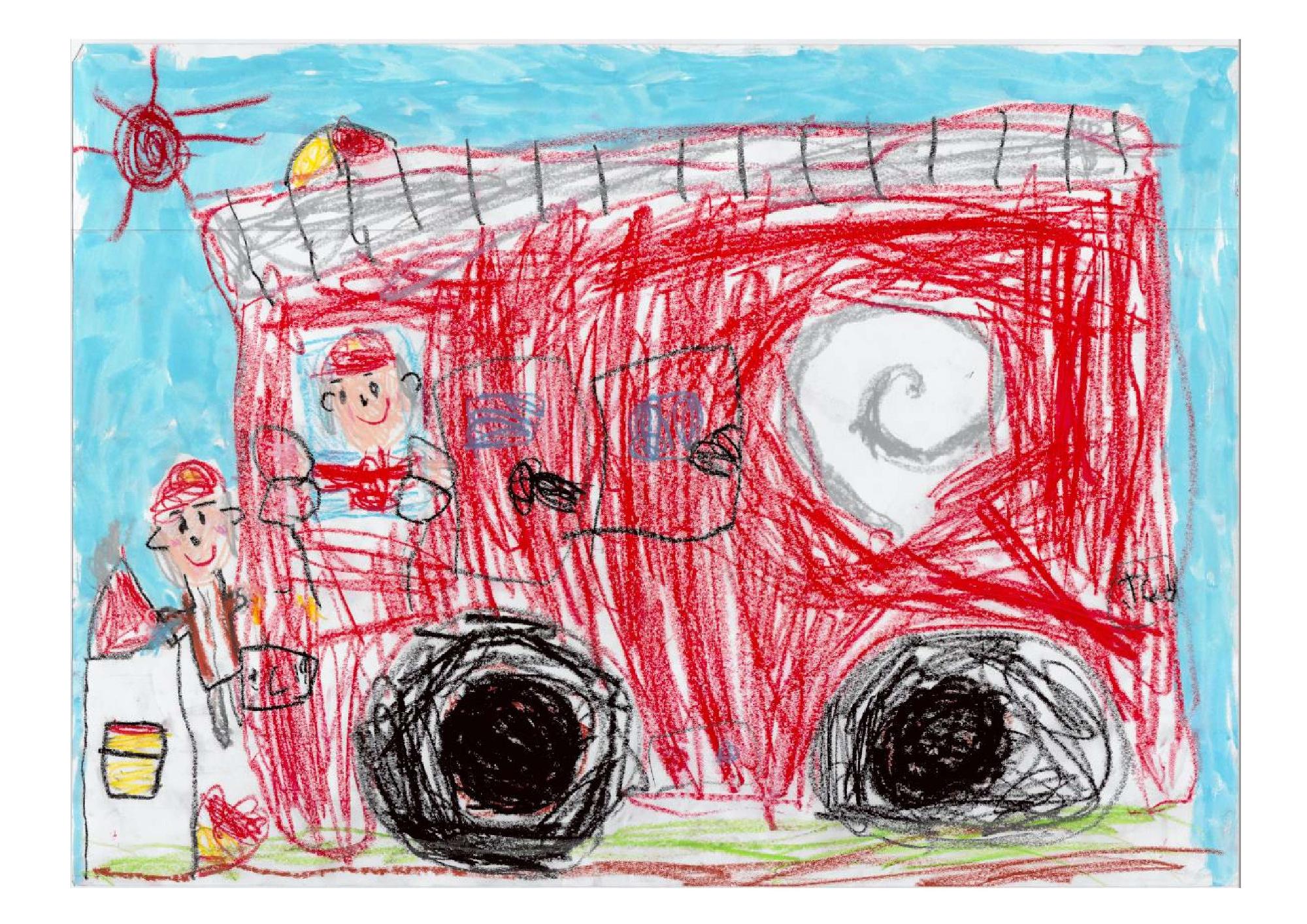 保育所・幼稚園部門 金賞 ささやのぞみ保育園 佐藤 梨花 さん