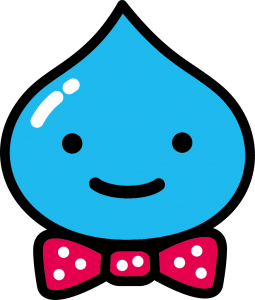 福島市水道局キャラクターピッちゃんのイラスト