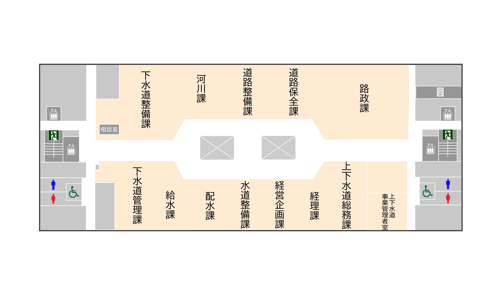 7階フロア案内図