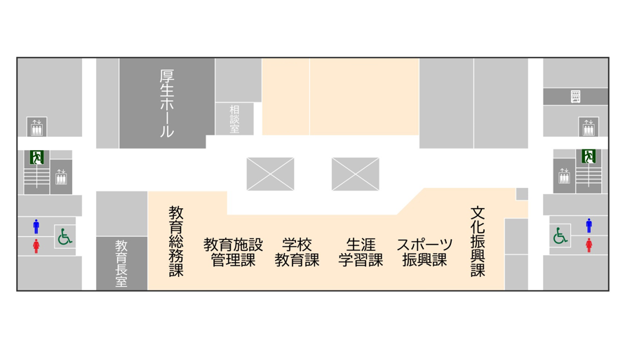 8階フロア案内図