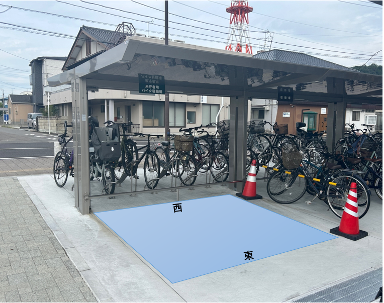 複合棟駐輪場