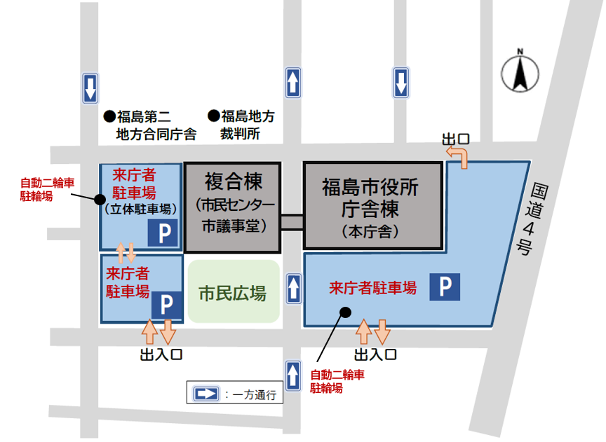 駐車場案内図