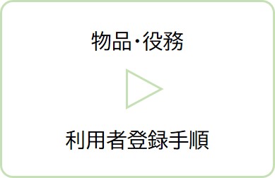 物品・役務利用者登録手順