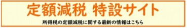 定額減税 特設サイト 所得税の定額減税に関する最新の情報はこちら（国税庁のサイトへリンク）