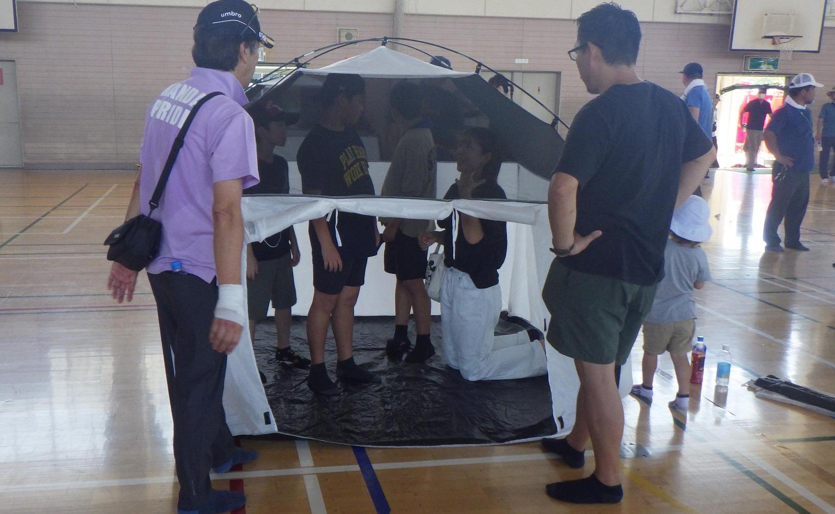 鎌田地区防災訓練2