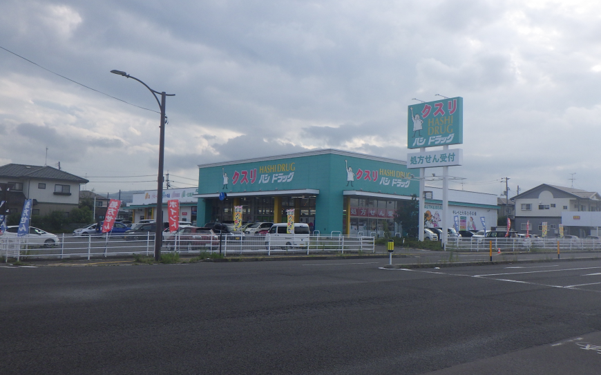 ハシドラッグ南福島店の外観写真