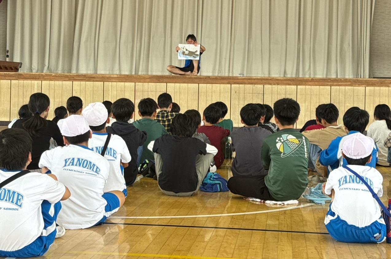矢野目小学校着衣泳その1