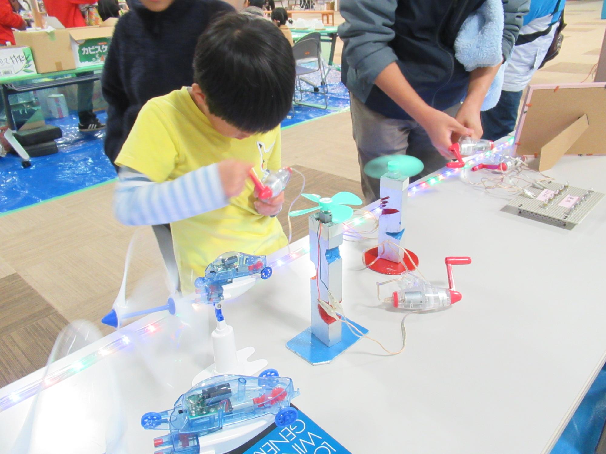 ものづくり体験電気