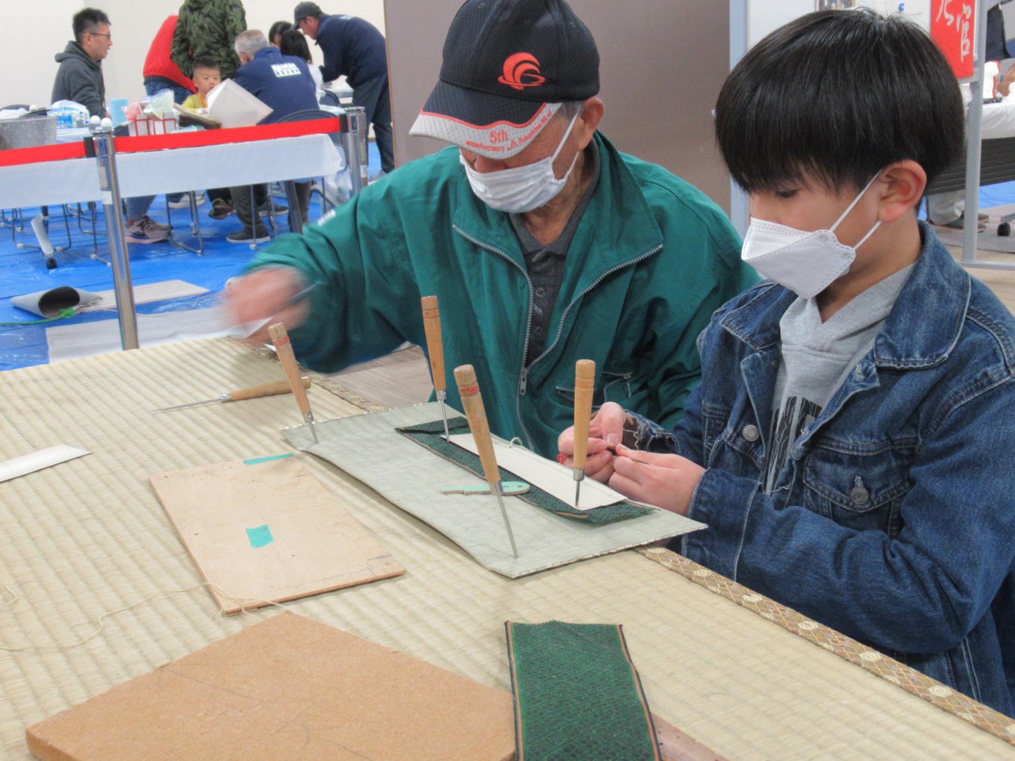 ものづくり体験畳