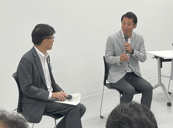対談の様子