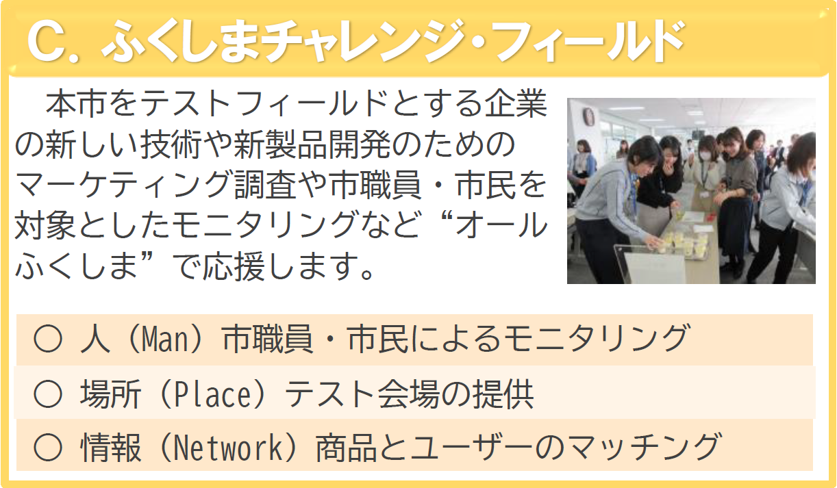 C.ふくしまチャレンジ・フィールド