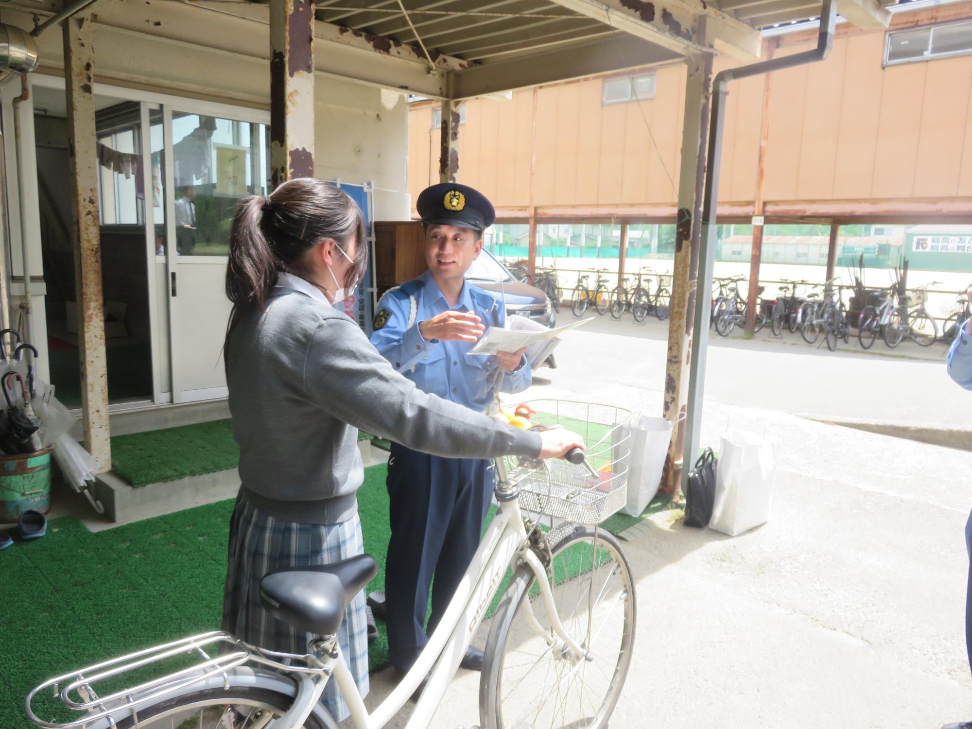 自転車安全利用強化月間2