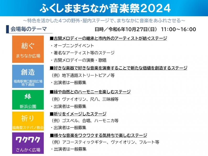 まちなか音楽祭2024テーマ