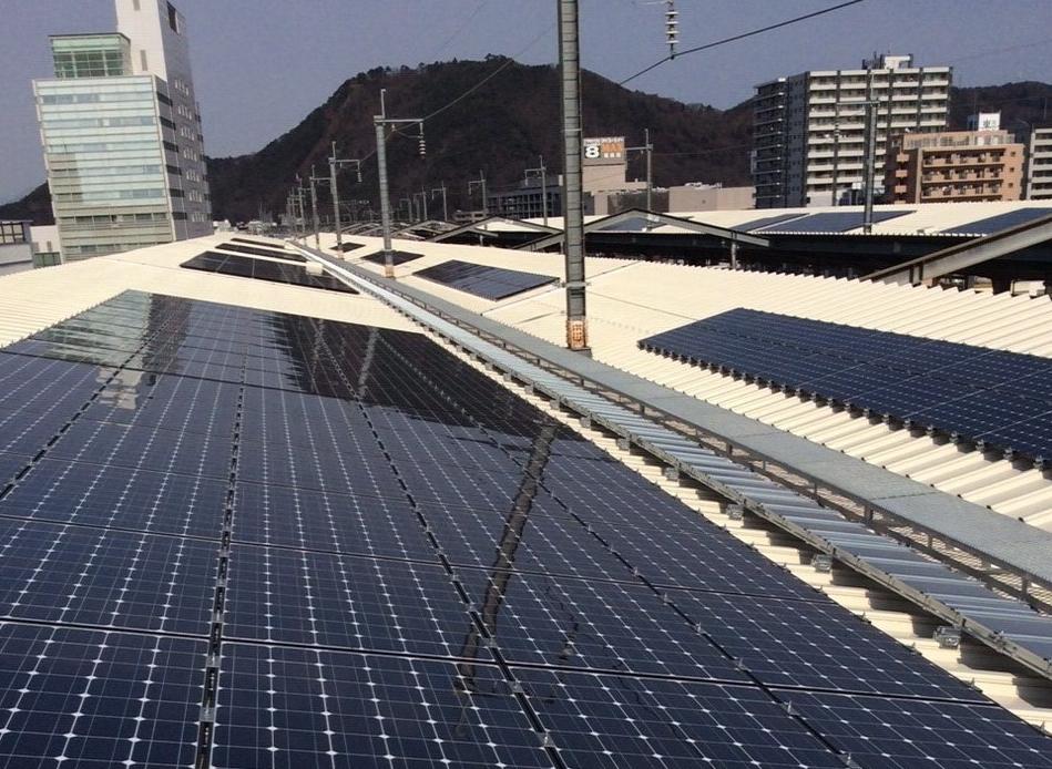JR福島駅太陽光発電設備