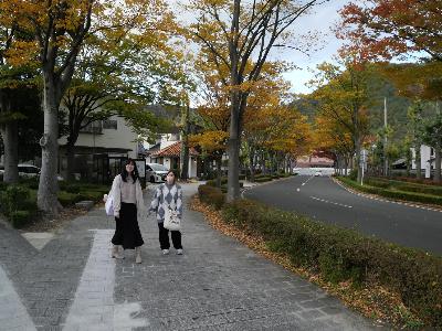 撮影当日は紅葉が見頃？