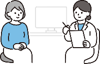 受診の様子の画像