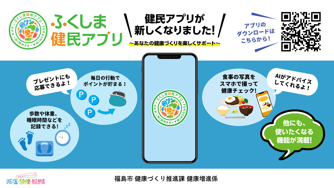 ふくしま健民アプリ