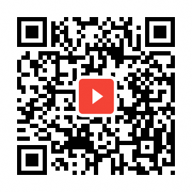 福島市公式ユーチューブ［ふくしまチャンネル］QRコード