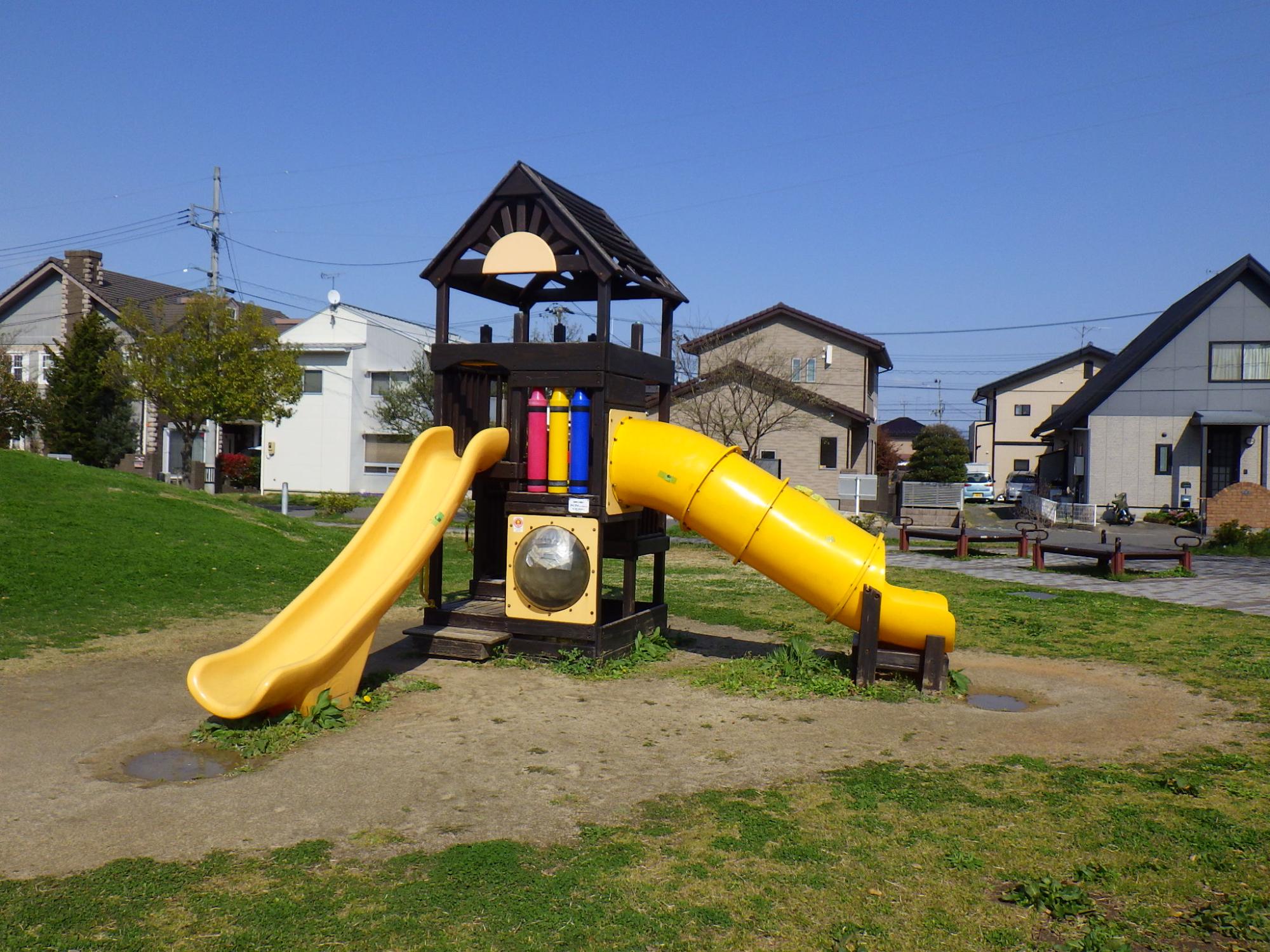 撤去した遊具