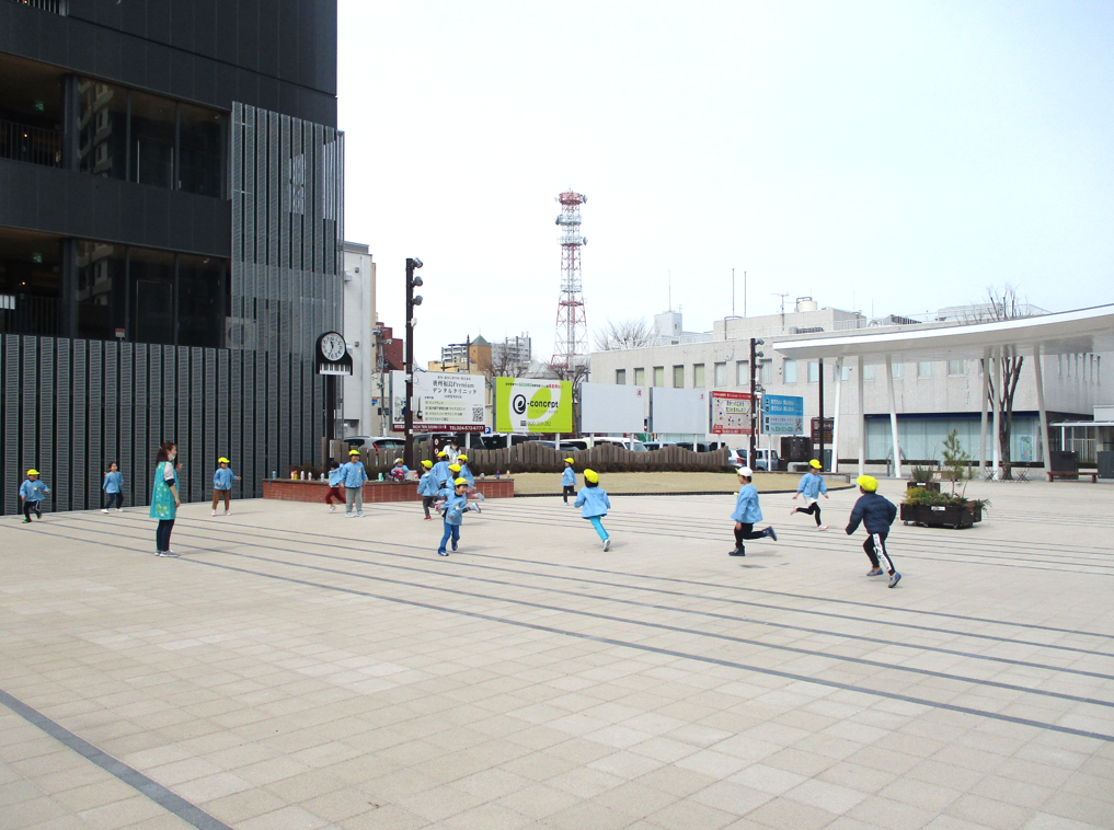 まちなか広場の日常風景2