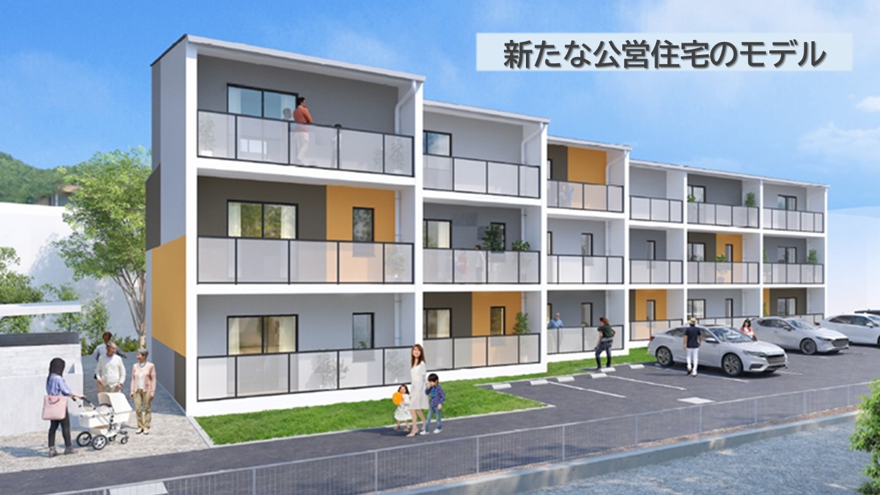 新たな公営住宅のモデル