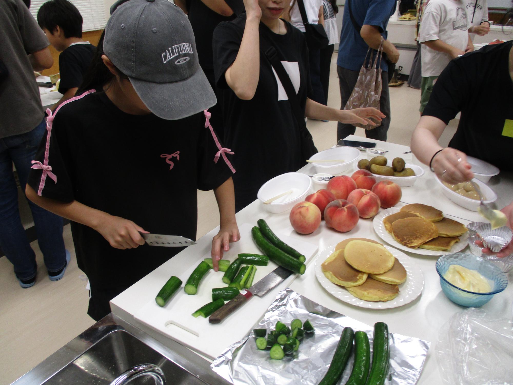 交流会実食
