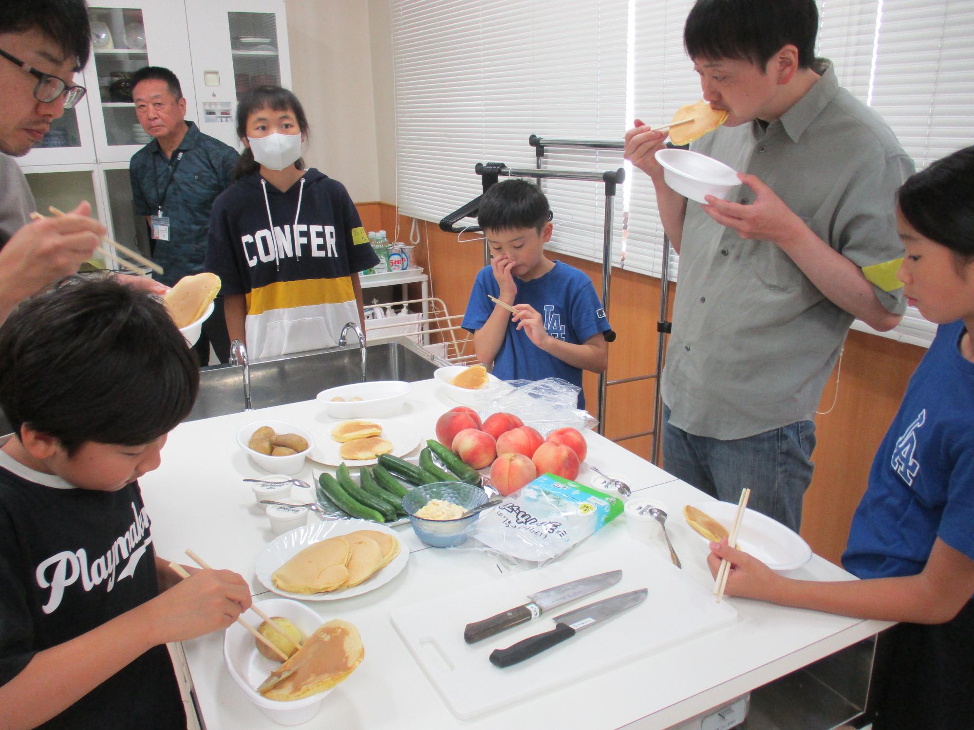 交流会実食